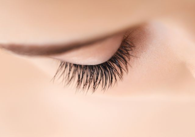 eyelash tinting is part of Palestra's lash brow and waxing services.